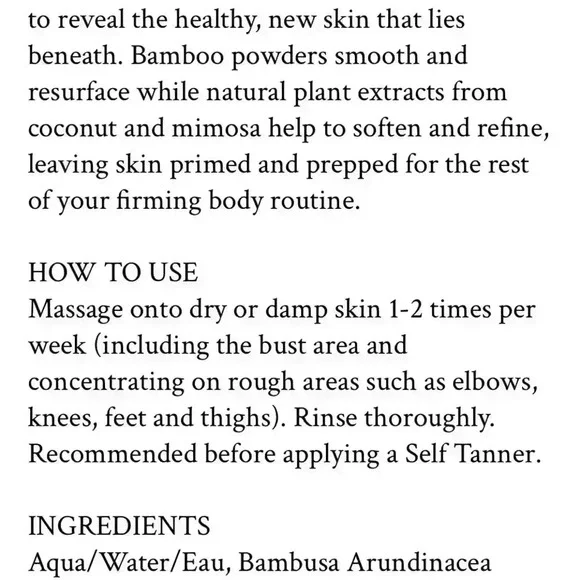 Clarins exfoliating Body scrub New in Box - Picture 8 of 8